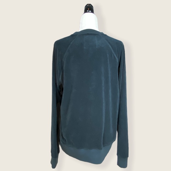 🆕 NWT Women’s Joe’s Jeans Towel Terry Crewneck Sweatshirt Lounge Top Cozy M - Picture 6 of 16